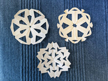 Load image into Gallery viewer, Paper Snowflake Digital Printable (Simple)
