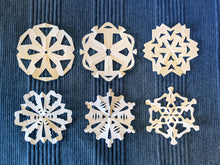 Load image into Gallery viewer, Paper Snowflake Digital Printable (Simple &amp; Complex)
